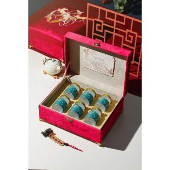 Minuman Sarang Burung Walet Hampers Premium Luxury 6 Jar x 75 ml Collection Session Chinese New Year Limited Edition