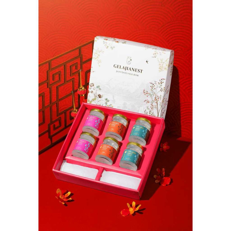 Minuman Sarang Burung Walet Hampers Collection Luxury  3 Session Chinese New  Year